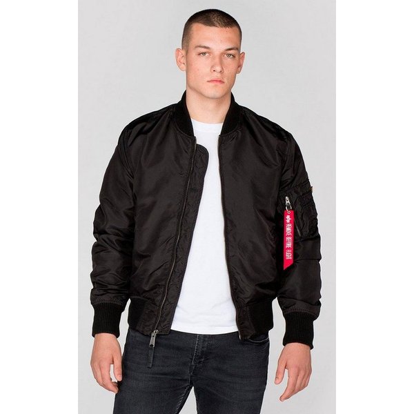 Alpha Industries Bomberjacke MA-1 TT Kunstfaser, slim fit