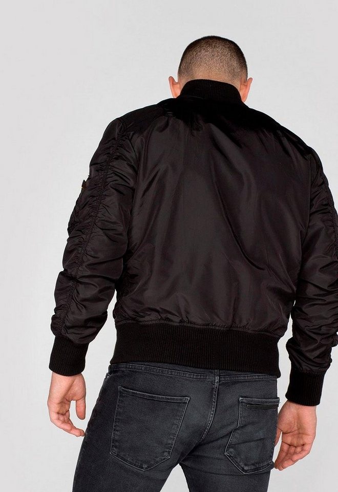Alpha Industries Bomberjacke MA-1 TT Kunstfaser, slim fit – Bild 2 von 5