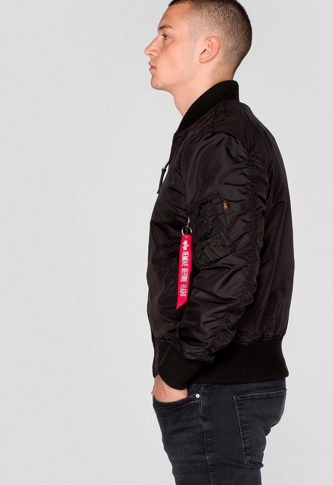 Alpha Industries Bomberjacke MA-1 TT Kunstfaser, slim fit – Bild 3 von 5