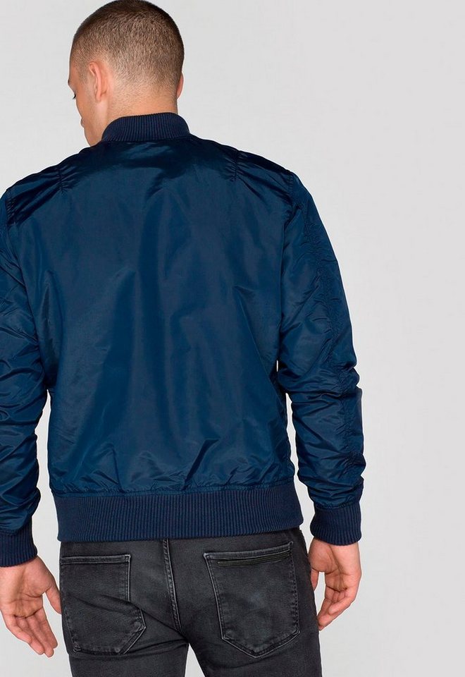 Alpha Industries Bomberjacke MA-1 TT Kunstfaser, slim fit – Bild 2 von 5