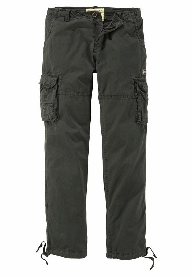 Alpha Industries Cargohose Jet Pant mit seitlichen Cargotaschen und Kordelzug am Beinabschluss – Bild 5 von 5