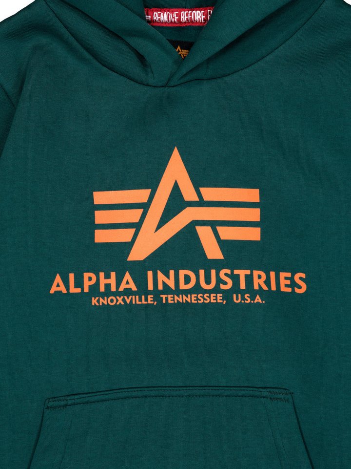 Alpha Industries Hoodie Basic Hoodie BL K – Bild 3 von 4