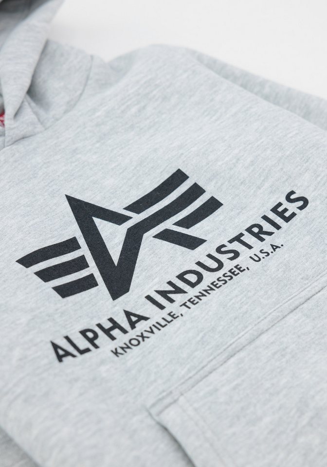 Alpha Industries Hoodie Basic Hoodie BL K – Bild 2 von 3