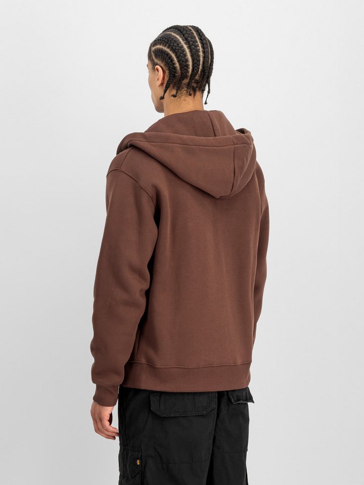 Alpha Industries Kapuzensweatjacke BASIC ZIP HOODY Baumwollmischung, regular fit – Bild 2 von 5