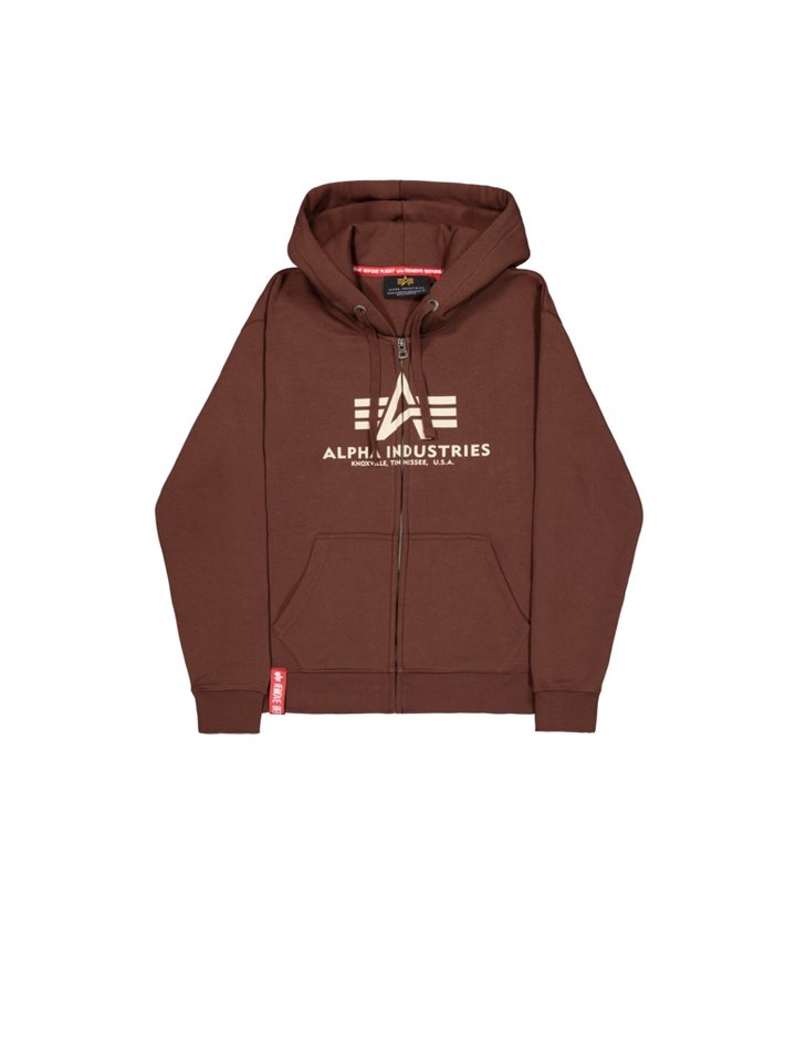 Alpha Industries Kapuzensweatjacke BASIC ZIP HOODY Baumwollmischung, regular fit – Bild 3 von 5