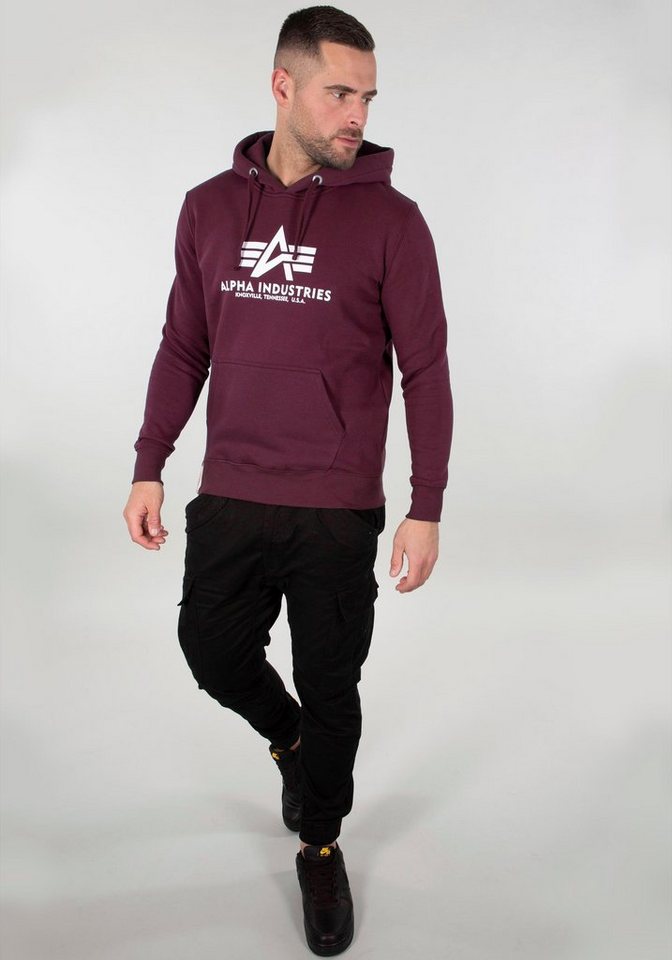 Alpha Industries Kapuzensweatshirt Basic Hoody Baumwollmischung, regular fit – Bild 3 von 5