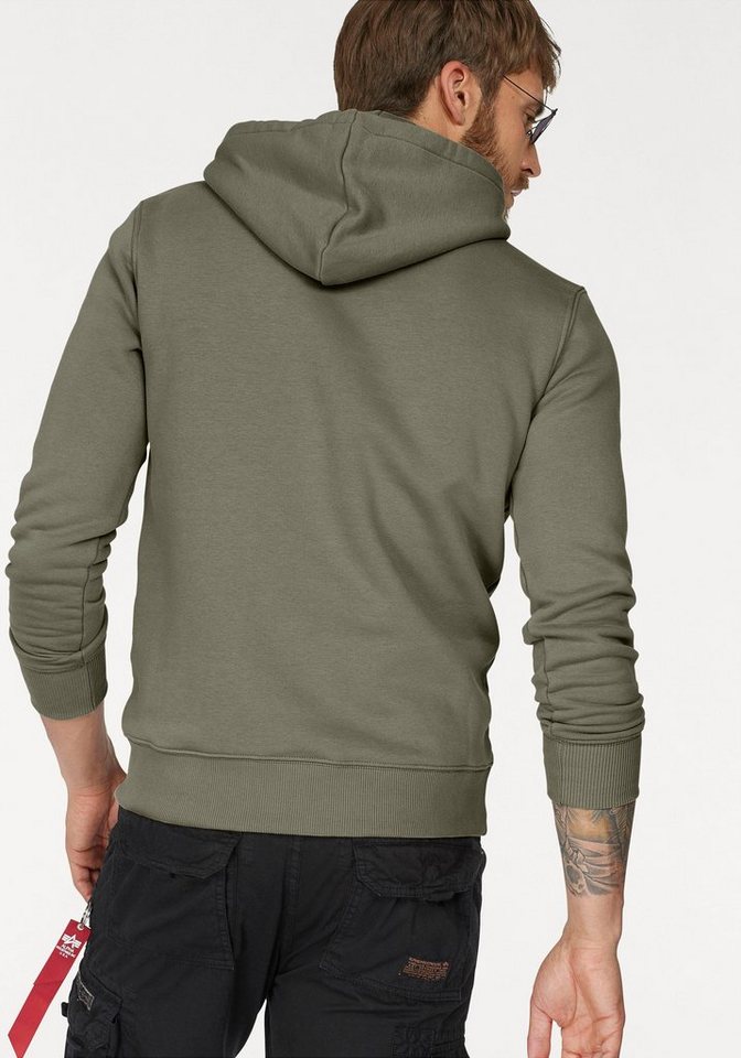 Alpha Industries Kapuzensweatshirt Basic Hoody Baumwollmischung, regular fit – Bild 2 von 5