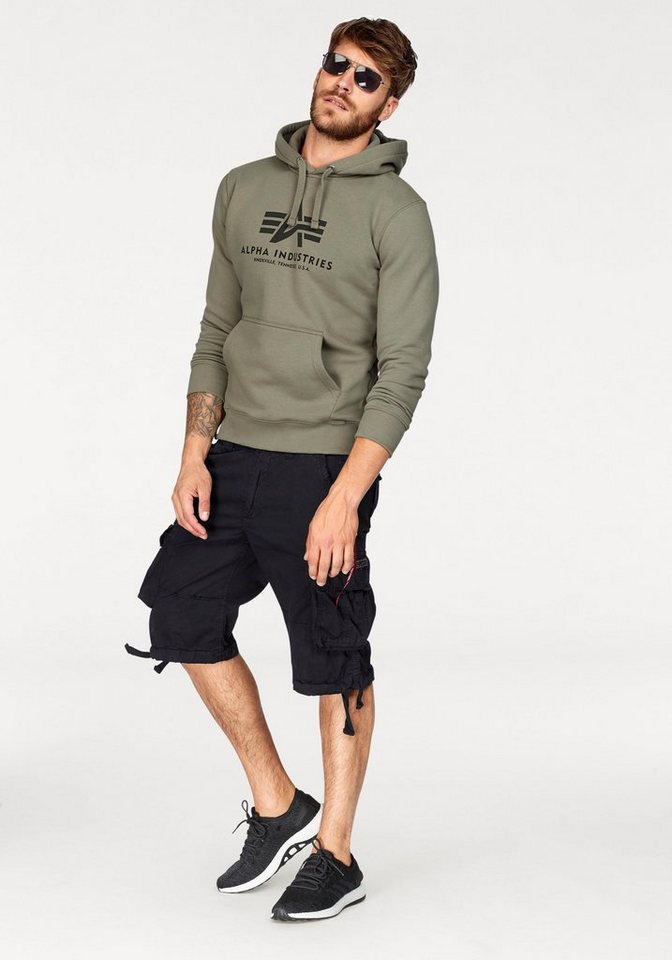 Alpha Industries Kapuzensweatshirt Basic Hoody Baumwollmischung, regular fit – Bild 4 von 5