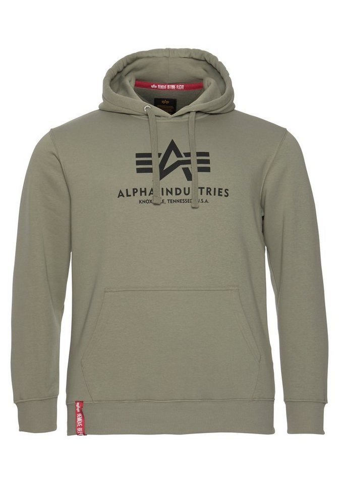Alpha Industries Kapuzensweatshirt Basic Hoody Baumwollmischung, regular fit – Bild 5 von 5