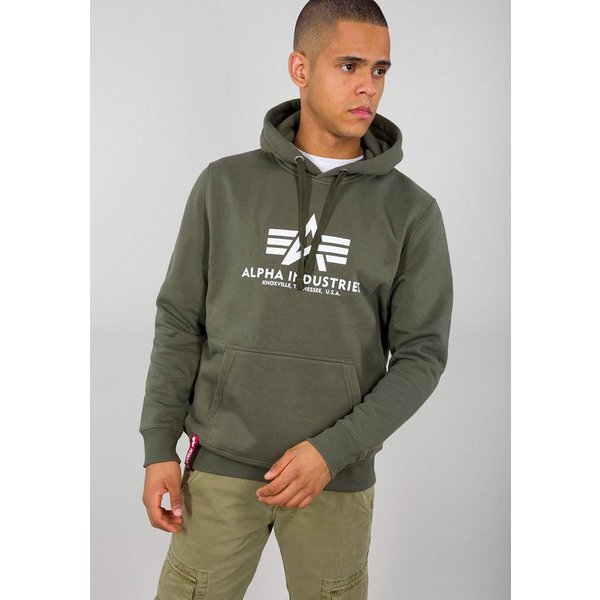 Alpha Industries Kapuzensweatshirt Basic Hoody Baumwollmischung, regular fit