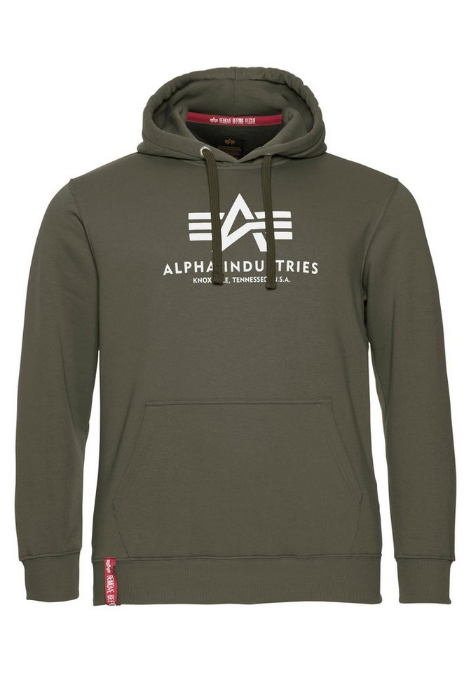 Alpha Industries Kapuzensweatshirt Basic Hoody Baumwollmischung, regular fit – Bild 5 von 5