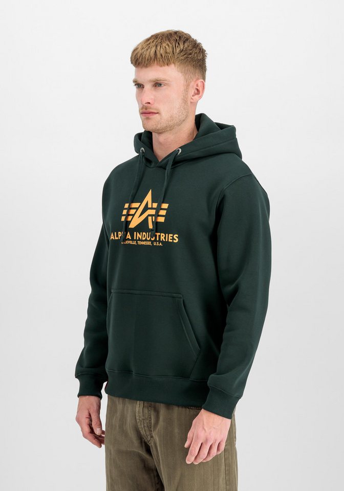 Alpha Industries Kapuzensweatshirt Basic Hoody Baumwollmischung, regular fit – Bild 2 von 5