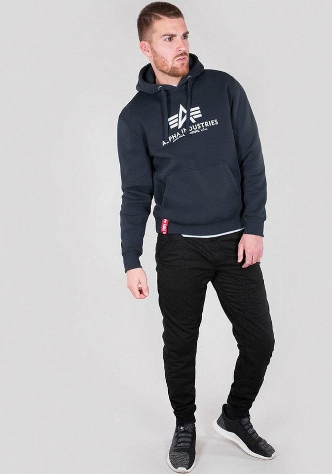 Alpha Industries Kapuzensweatshirt Basic Hoody Baumwollmischung, regular fit – Bild 3 von 5