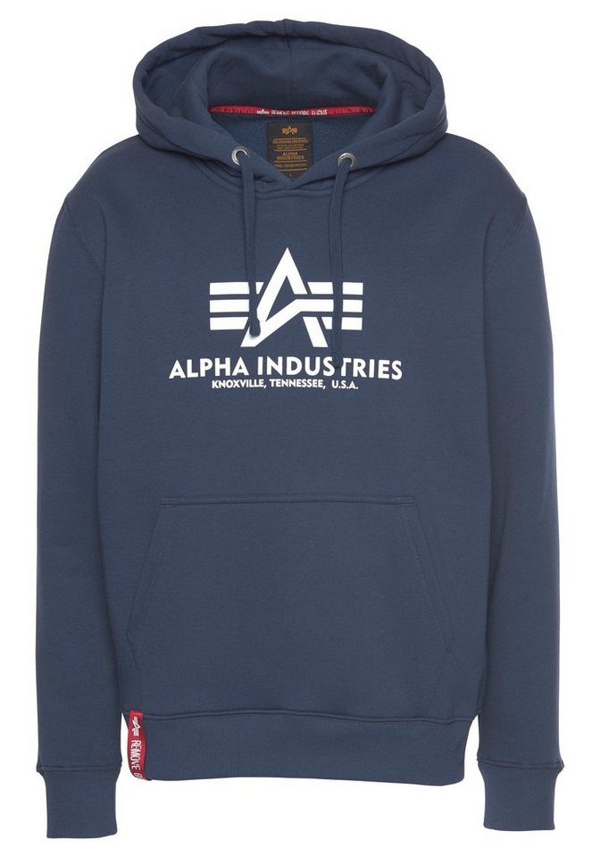 Alpha Industries Kapuzensweatshirt Basic Hoody Baumwollmischung, regular fit – Bild 4 von 5