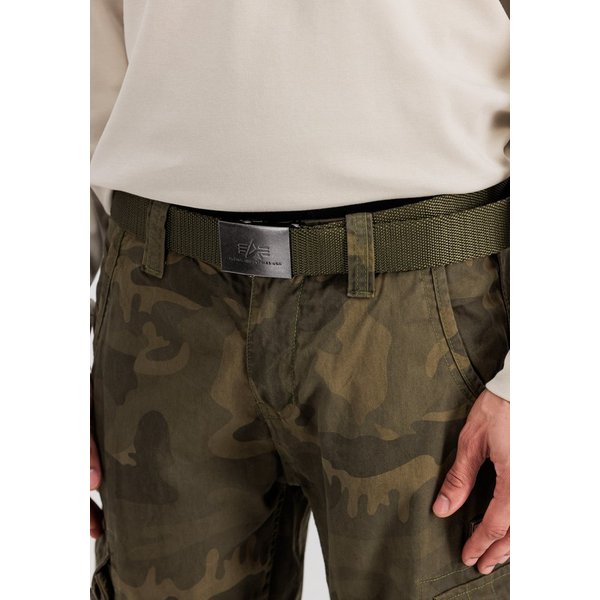 Alpha Industries Ledergürtel Heavy Duty Belt
