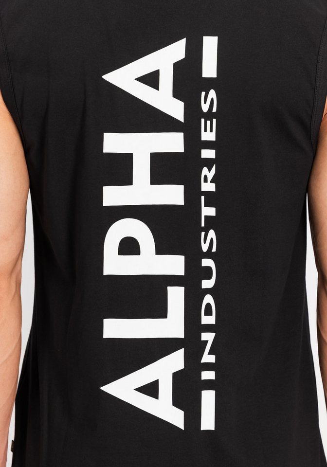 Alpha Industries Muscleshirt Back Print Tank – Bild 3 von 5