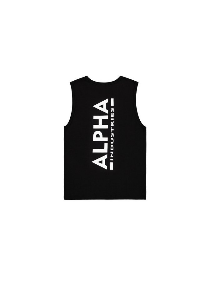 Alpha Industries Muscleshirt Back Print Tank – Bild 5 von 5