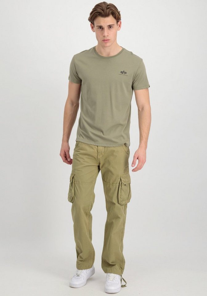 Alpha Industries Rundhalsshirt Backprint T Baumwolle, regular fit – Bild 3 von 5