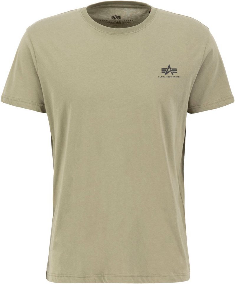 Alpha Industries Rundhalsshirt Backprint T Baumwolle, regular fit – Bild 4 von 5