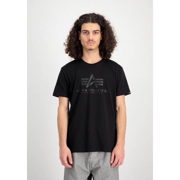 Alpha Industries Rundhalsshirt Basic T Carbon