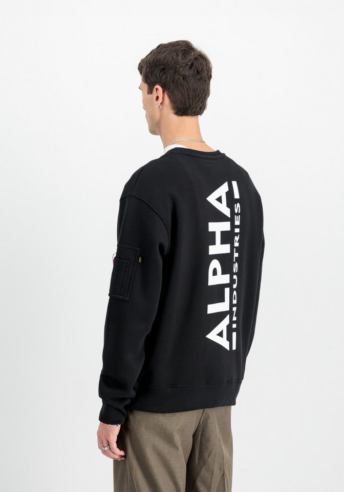 Alpha Industries Sweater Backprint Sweatshirt – Bild 2 von 5