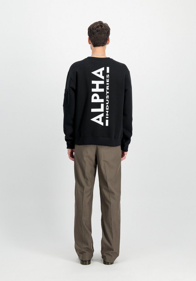 Alpha Industries Sweater Backprint Sweatshirt – Bild 4 von 5
