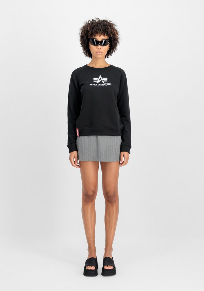 Alpha Industries Sweater New Basic Sweatshirt BL W – Bild 3 von 5