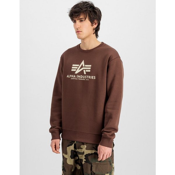 Alpha Industries Sweatshirt Basic Sweater Baumwollmischung, regular fit