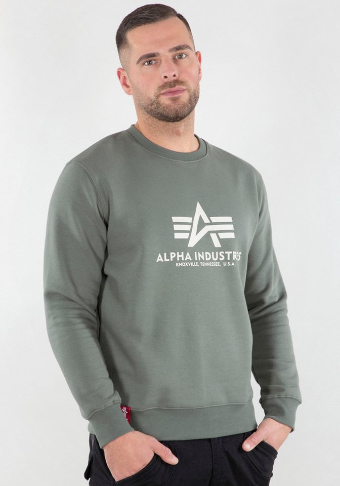 Alpha Industries Sweatshirt Basic Sweater Baumwollmischung, regular fit – Bild 2 von 5