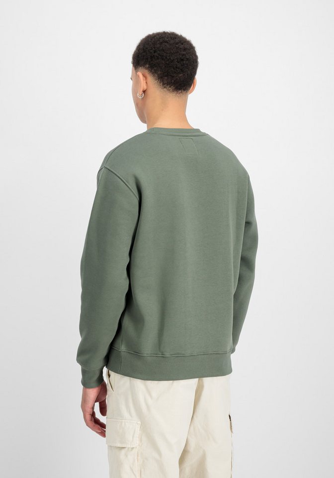 Alpha Industries Sweatshirt Basic Sweater Baumwollmischung, regular fit – Bild 3 von 5