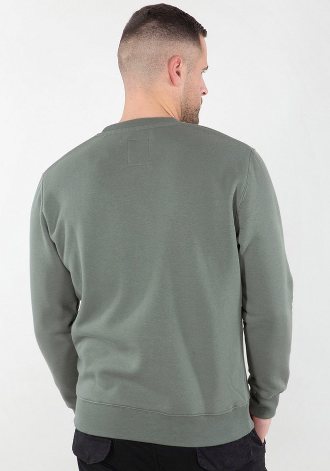 Alpha Industries Sweatshirt Basic Sweater Baumwollmischung, regular fit – Bild 4 von 5