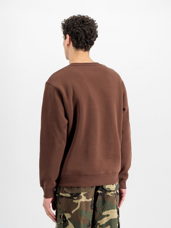 Alpha Industries Sweatshirt Basic Sweater small Logo Baumwollmischung, regular fit – Bild 2 von 4