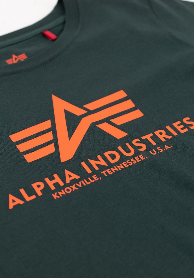 Alpha Industries T-Shirt Basic BL T-Shirt K – Bild 3 von 4