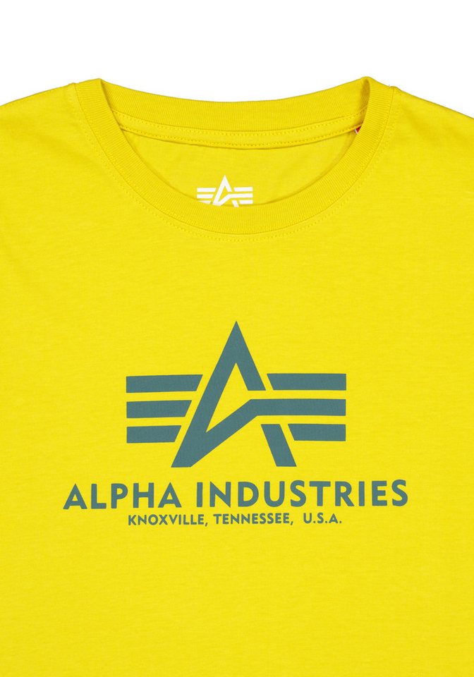 Alpha Industries T-Shirt Basic BL T-Shirt K – Bild 3 von 3