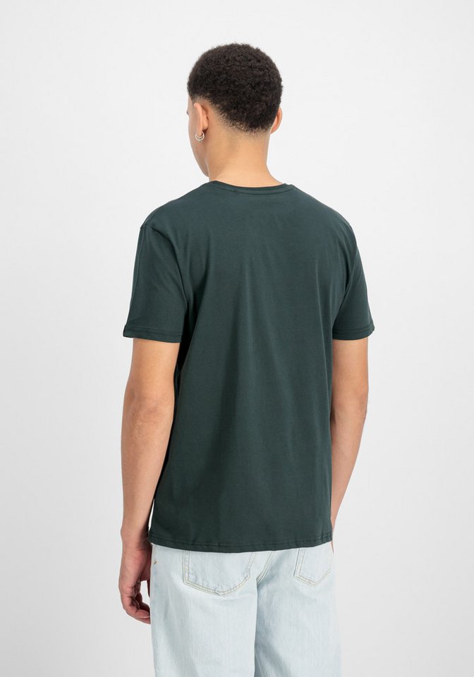 Alpha Industries T-Shirt Basic T-Shirt Baumwolle, regular fit – Bild 3 von 5