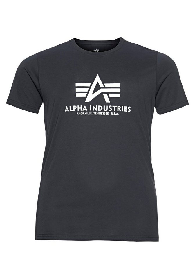 Alpha Industries T-Shirt Basic T-Shirt Baumwolle, regular fit – Bild 5 von 5