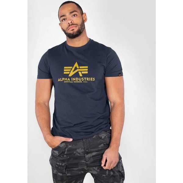 Alpha Industries T-Shirt Basic T-Shirt Baumwolle, regular fit