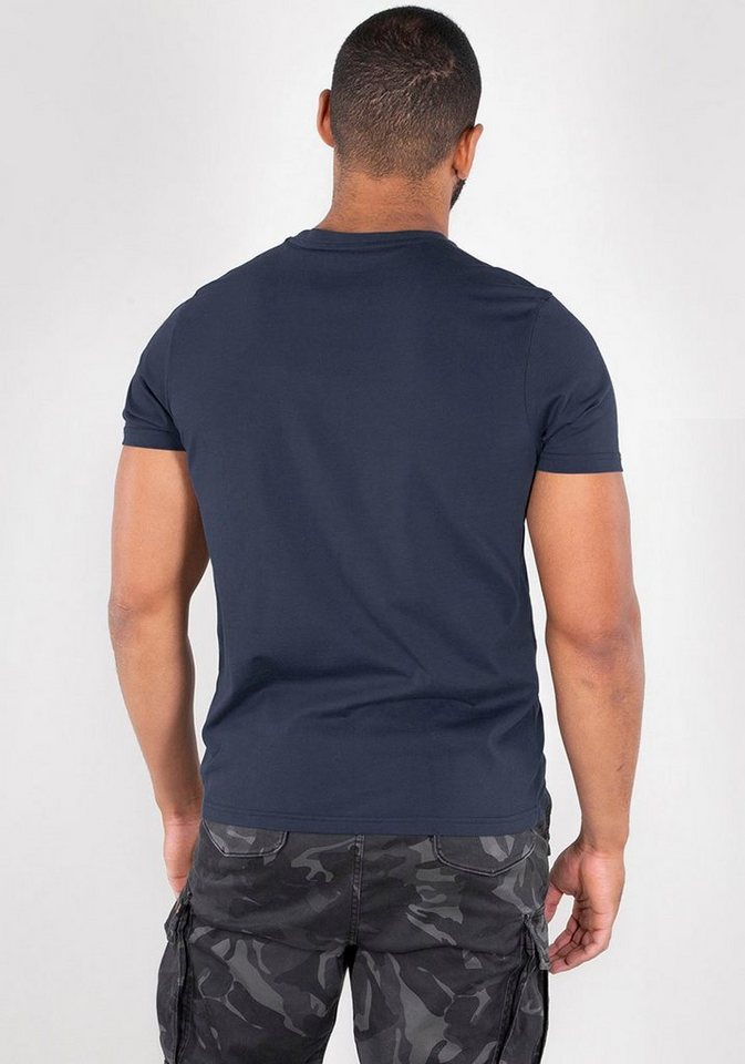 Alpha Industries T-Shirt Basic T-Shirt Baumwolle, regular fit – Bild 2 von 5