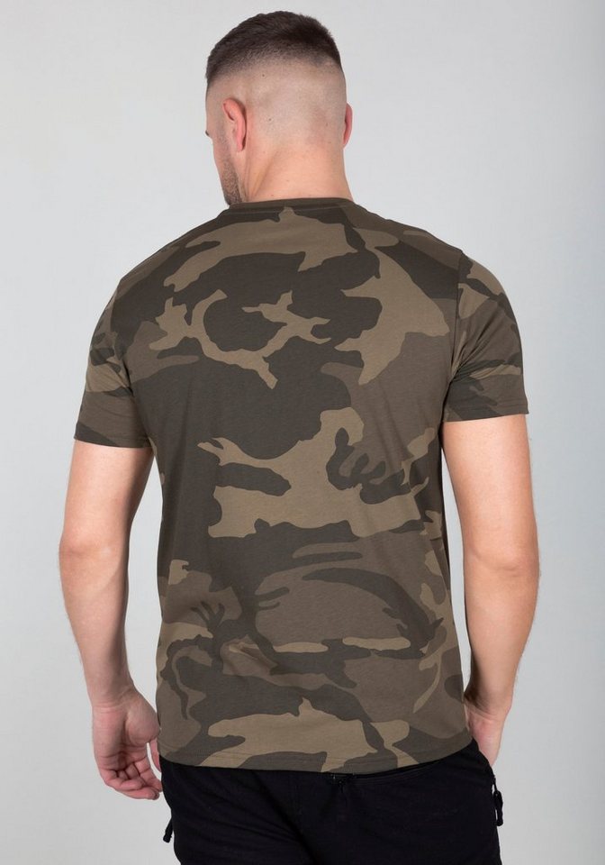 Alpha Industries T-Shirt Basic T-Shirt Baumwolle, regular fit – Bild 3 von 5
