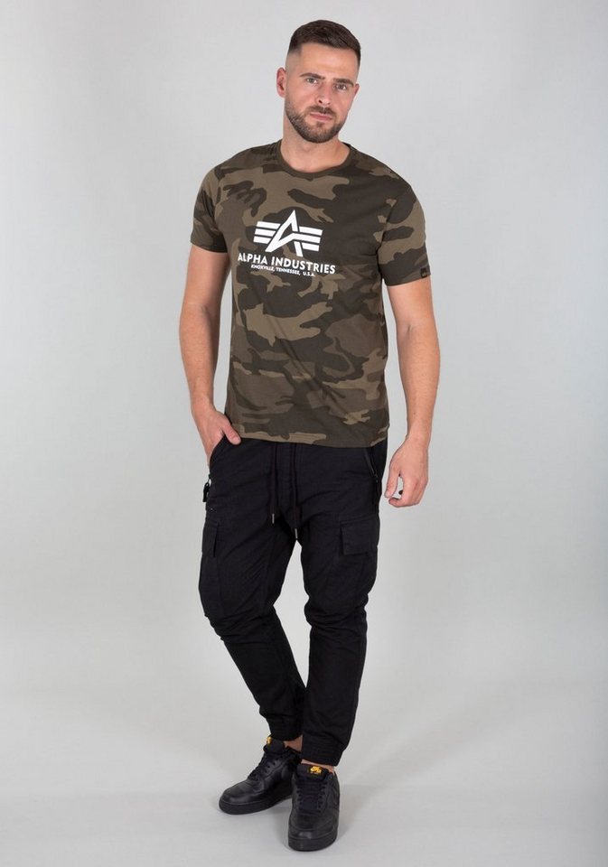 Alpha Industries T-Shirt Basic T-Shirt Baumwolle, regular fit – Bild 4 von 5