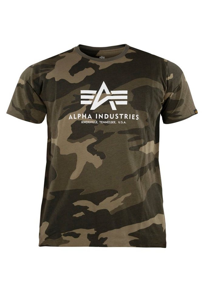 Alpha Industries T-Shirt Basic T-Shirt Baumwolle, regular fit – Bild 5 von 5