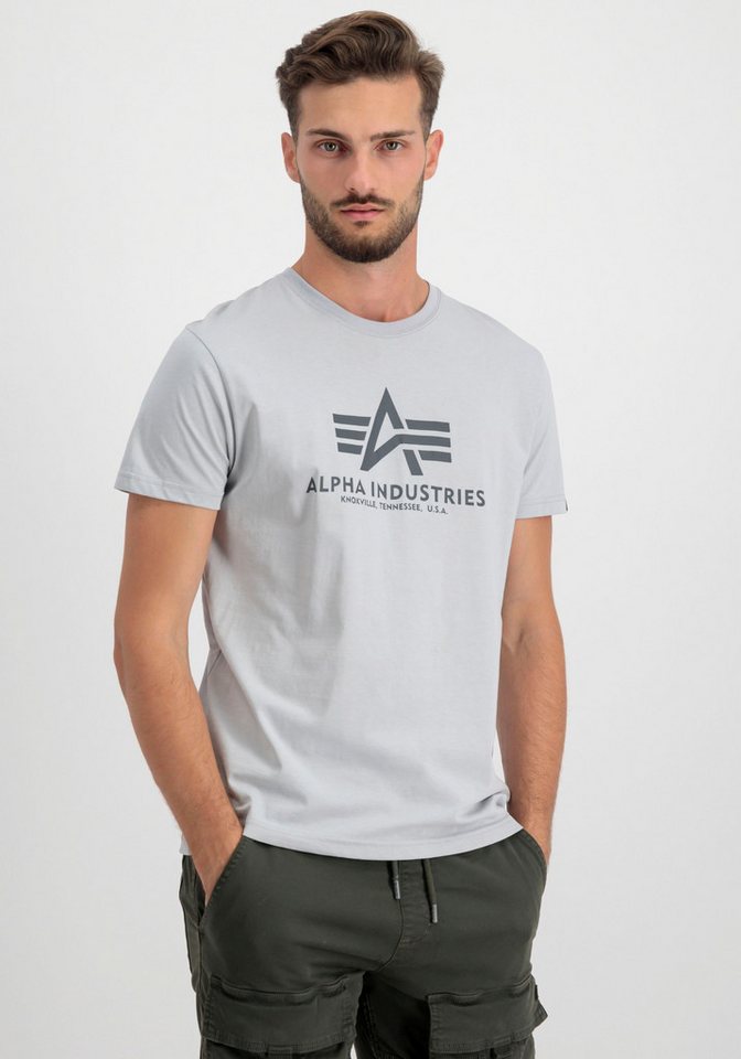 Alpha Industries T-Shirt Basic T-Shirt Baumwolle, regular fit – Bild 2 von 5