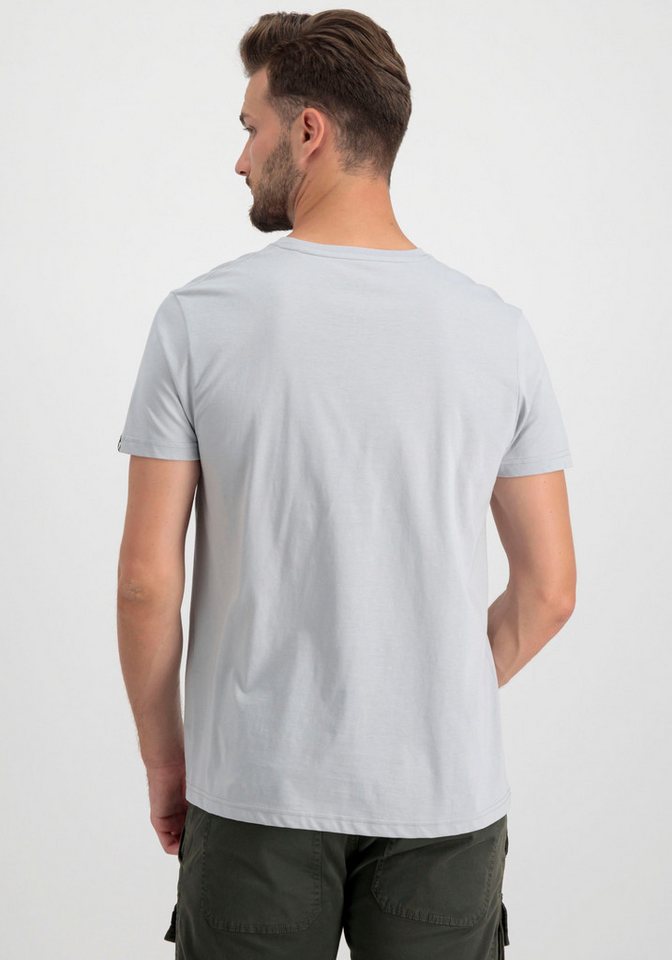 Alpha Industries T-Shirt Basic T-Shirt Baumwolle, regular fit – Bild 4 von 5