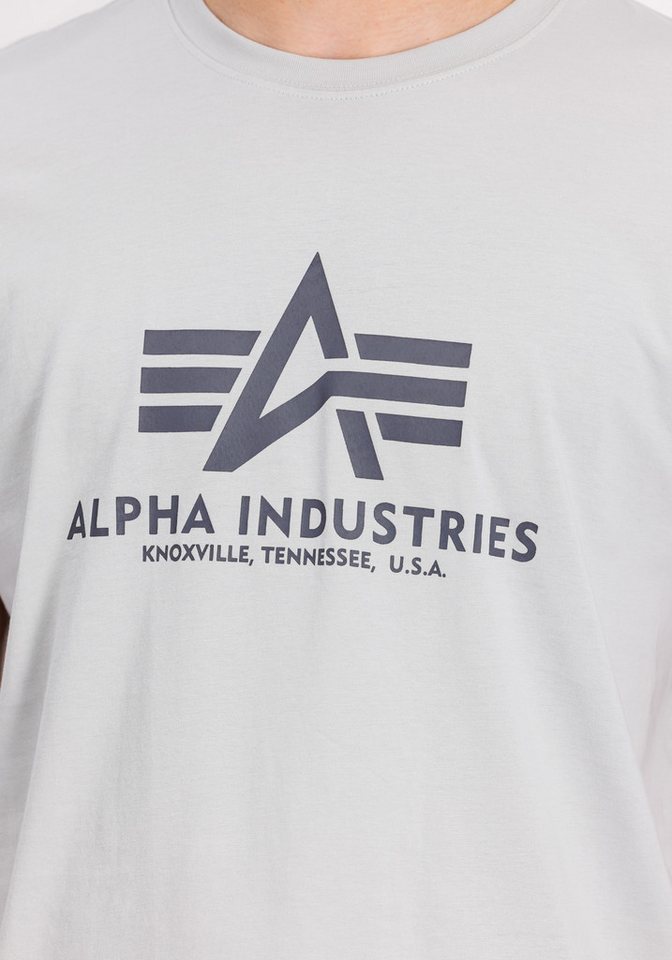 Alpha Industries T-Shirt Basic T-Shirt Baumwolle, regular fit – Bild 5 von 5