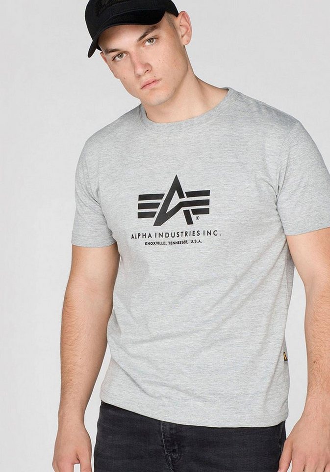 Alpha Industries T-Shirt Basic T-Shirt Baumwolle, regular fit – Bild 2 von 5