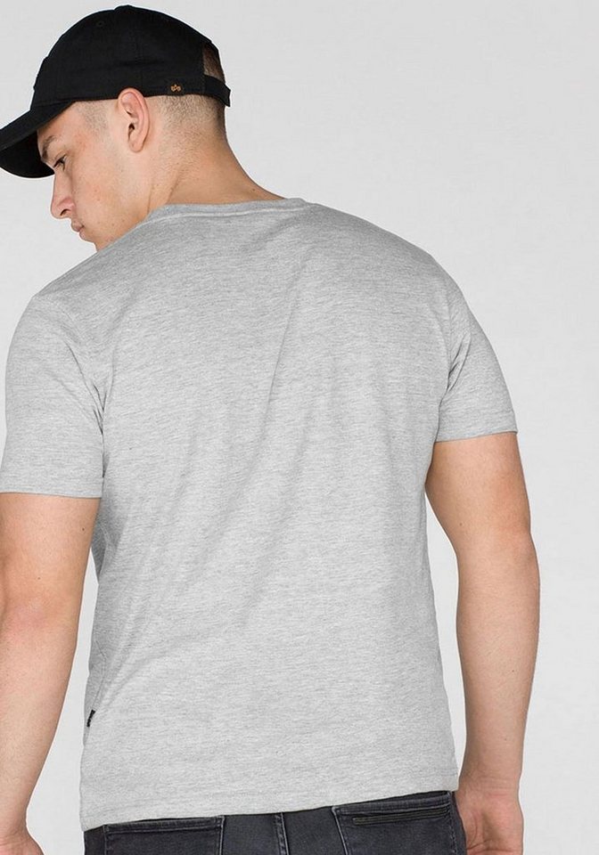 Alpha Industries T-Shirt Basic T-Shirt Baumwolle, regular fit – Bild 3 von 5