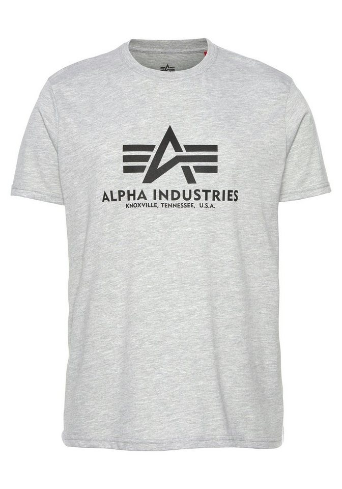 Alpha Industries T-Shirt Basic T-Shirt Baumwolle, regular fit – Bild 4 von 5