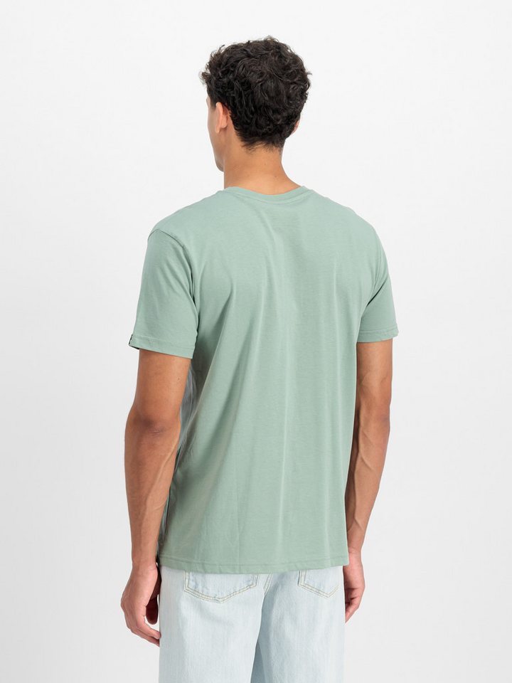 Alpha Industries T-Shirt Basic T-Shirt Baumwolle, regular fit – Bild 2 von 5