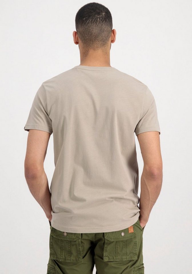 Alpha Industries T-Shirt Basic T-Shirt Baumwolle, regular fit – Bild 2 von 5