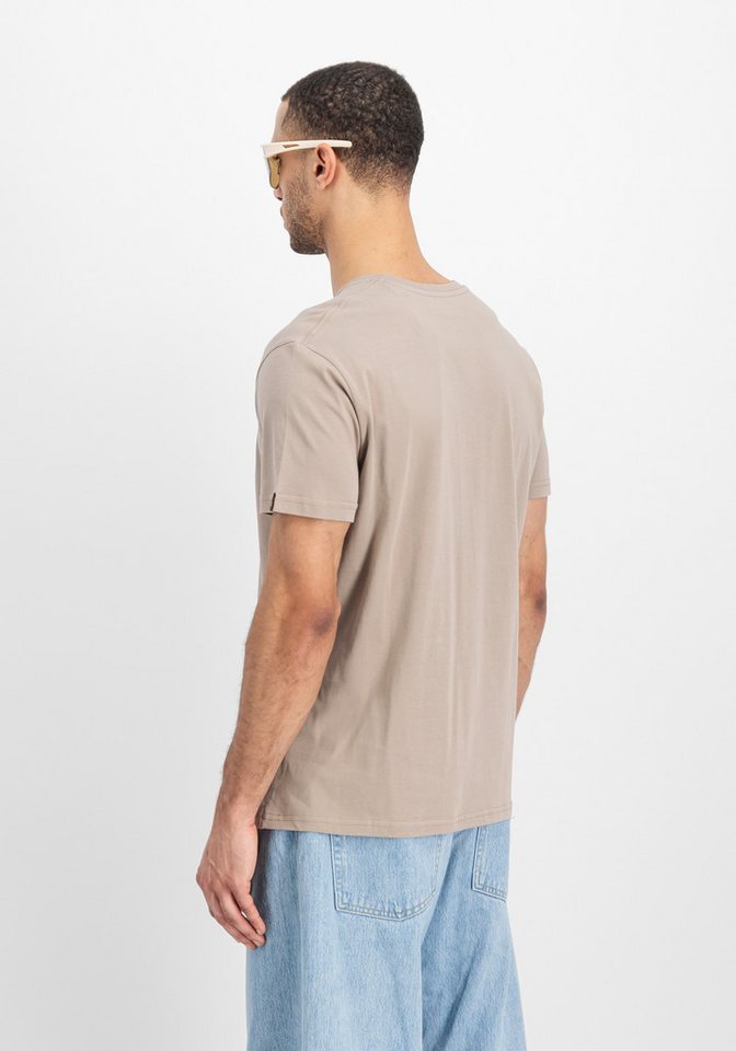 Alpha Industries T-Shirt Basic T-Shirt Baumwolle, regular fit – Bild 3 von 5